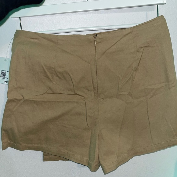 Tan or brown Skirt with short, comfortable, cute fresh and clean fabric - Picture 8 of 11